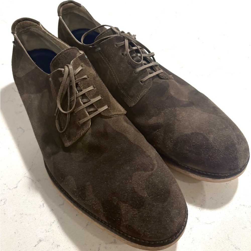 DIESEL Iridium Camo Dress Shoes